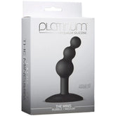 Doc Johnson Platinum The Minis Black Bubble Butt Plug Butt Plugs